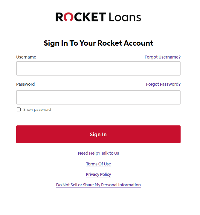 Accessing Rocket Loans Login